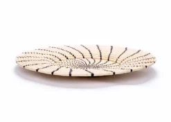KAZI Jumbo Black Shujaa Woven Wall Plate Home Goods 9 KAZI Jumbo Black Shujaa Woven Wall Plate Home Goods