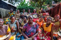 KAZI Home Goods Jumbo Mod Annette Woven Wall Art Plate