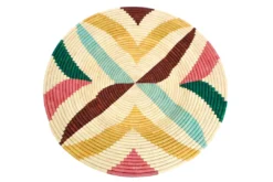 KAZI Home Goods Jumbo Vivid Margot Woven Wall Plate