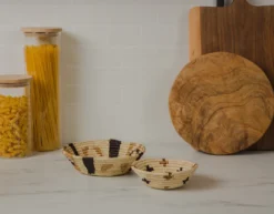 KAZI Banana Bark Speckled Catch All Home Goods