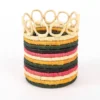 KAZI Home Goods Small Mod Rainbow Hooped Planter
