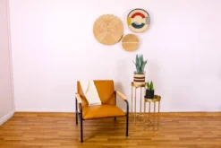 KAZI Medium Mod Rainbow Hooped Planter 10 KAZI Medium Mod Rainbow Hooped Planter