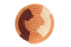 KAZI Small Amber Msanii Round Basket