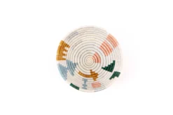 KAZI Small Floret Mtoto Round Basket Home Goods