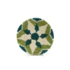 KAZI Small Pastel Green Round Basket Home Goods