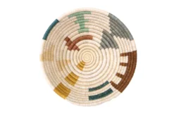 KAZI Small Shades Of Sand Mtoto Round Basket