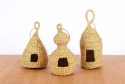 KAZI Home Goods All Natural Camel Hump Birdhouse