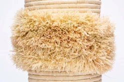 KAZI Home Goods All Natural Fringe Vase