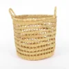 KAZI All Natural Lace Storage Basket Home Goods