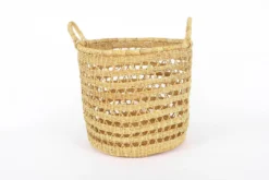 KAZI All Natural Lace Storage Basket Home Goods