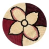 KAZI Home Goods Amelia Burgundy Plate II 2 KAZI Home Goods Amelia Burgundy Plate II