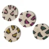KAZI Animal Print Neon Coaster Set Home Goods 2 KAZI Animal Print Neon Coaster Set Home Goods