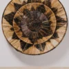KAZI Home Goods Banana Bark And Raffia Jumbo Wall Bowl