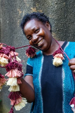 KAZI Berry Ombre Tasseled Garland Home Goods 11 KAZI Berry Ombre Tasseled Garland Home Goods