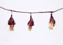 KAZI Berry Ombre Tasseled Garland Home Goods 10 KAZI Berry Ombre Tasseled Garland Home Goods