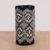 KAZI Black + Gray Tofali Vase 1 KAZI Black + Gray Tofali Vase