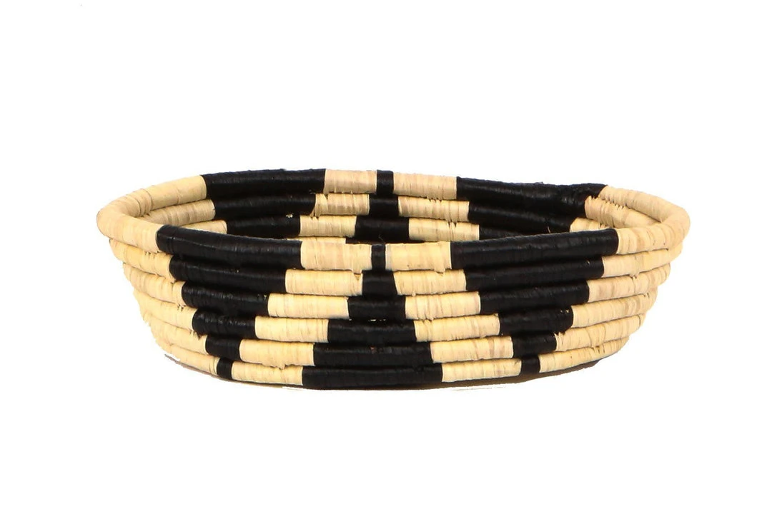 KAZI Black + Natural Petite Oval Bowl Home Goods 3 KAZI Black + Natural Petite Oval Bowl Home Goods