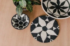 KAZI Black + White Hope Wall Trivet Home Goods