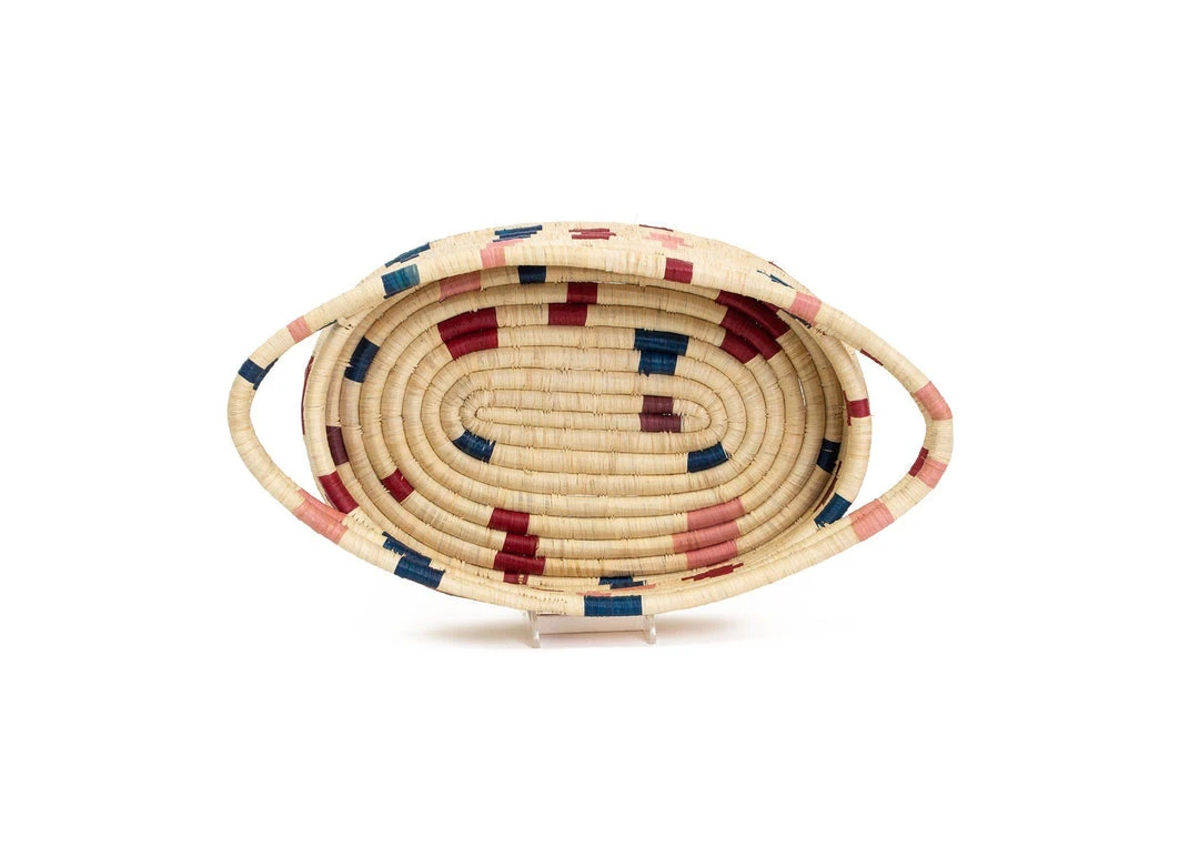 KAZI Blossom Terrazzo Oval Basket Storage 3 KAZI Blossom Terrazzo Oval Basket Storage