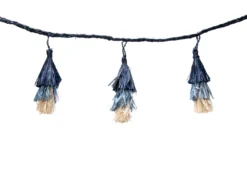 KAZI Blue Ombre Tasseled Garland Home Goods