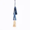 KAZI Fair Trade Blue Tassels Ornament 2 KAZI Fair Trade Blue Tassels Ornament