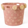 KAZI Blush Polkadot Pom Pom Hamper 1 KAZI Blush Polkadot Pom Pom Hamper