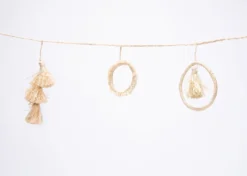 KAZI Bold All Natural Shapes Garland Home Goods