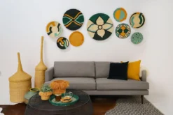 KAZI Brea Forest Bud Wall Plate III Home Goods