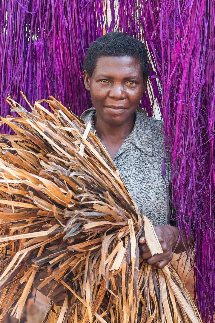 KAZI Burgundy Fringed Raffia Coasters 5 KAZI Burgundy Fringed Raffia Coasters