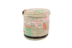 KAZI Home Goods Canyon Clay Abstract Lidded Box