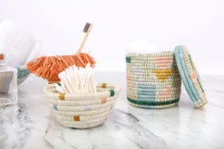 KAZI Home Goods Canyon Clay Abstract Lidded Box