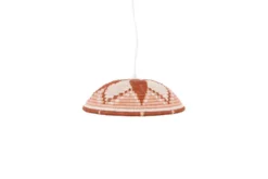 KAZI Dusty Peach Lamp Pendant - Large Home Goods