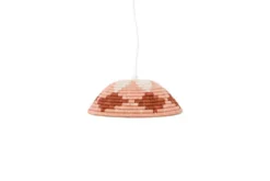 KAZI Dusty Peach Lamp Pendant - Medium Home Goods