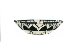 KAZI Extra Large Black + White Ikaze Basket Home Goods