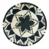 KAZI Extra Large Black + White Ikaze Basket Home Goods