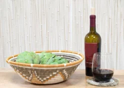 KAZI Extra Large Light Taupe Hope Bowl