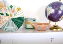 KAZI Floret Abstract Lidded Box