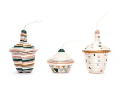 KAZI Floret Metallic Ornament Set
