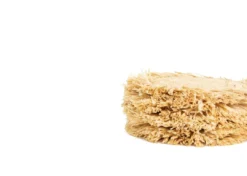 KAZI Office Accessories Fringed Natural Drink Oversized Coaster Set