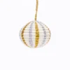 KAZI Fair Trade Globe Ornament - Multi Metallic 1 KAZI Fair Trade Globe Ornament - Multi Metallic