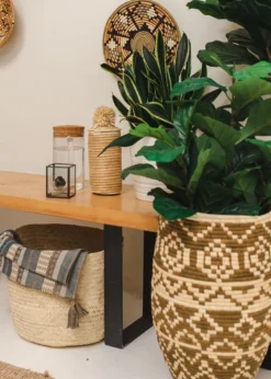 KAZI Home Goods Imani Short Floor Basket