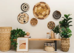 KAZI Home Goods Imani Short Floor Basket