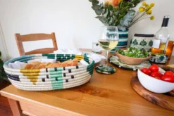 KAZI Ivy + Blush Biko Oval Basket 7 KAZI Ivy + Blush Biko Oval Basket