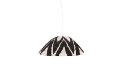 KAZI Lighting Large Black Jua Lamp Pendant