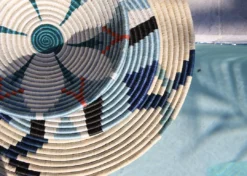 KAZI Large Dusk Blue + Melon Hope Bowl