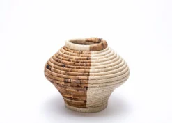 KAZI Home Goods Large Half Banana Vase