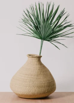KAZI Home Goods Large Natural Grass Bud Vase