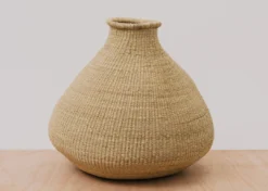 KAZI Home Goods Large Natural Grass Bud Vase