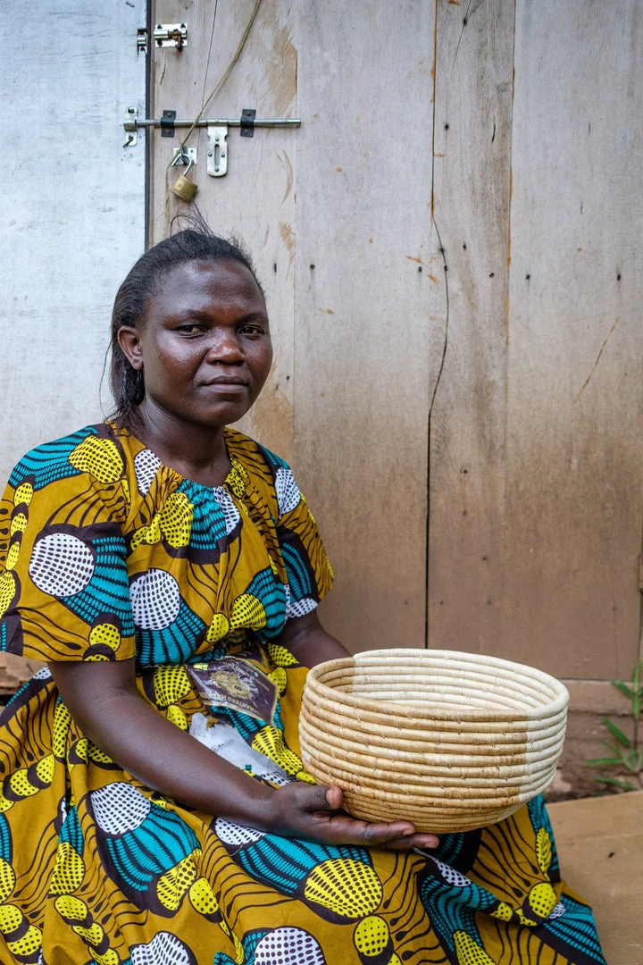 KAZI Medium Half Moon Deep Round Bowl Home Goods 4 KAZI Medium Half Moon Deep Round Bowl Home Goods