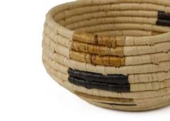 KAZI Home Goods Medium Banana Leaf Kisasa Basket